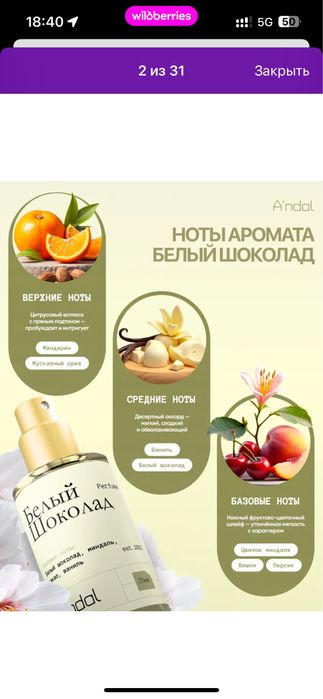 Духи сатылад. Новый.