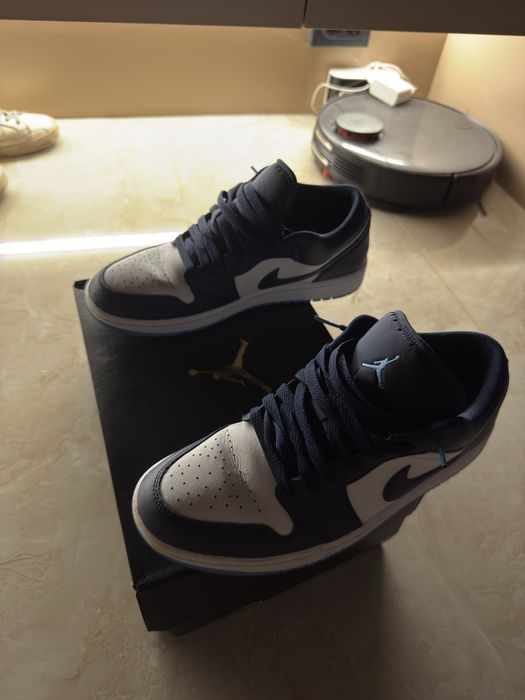 air jordan 1 low navy blue