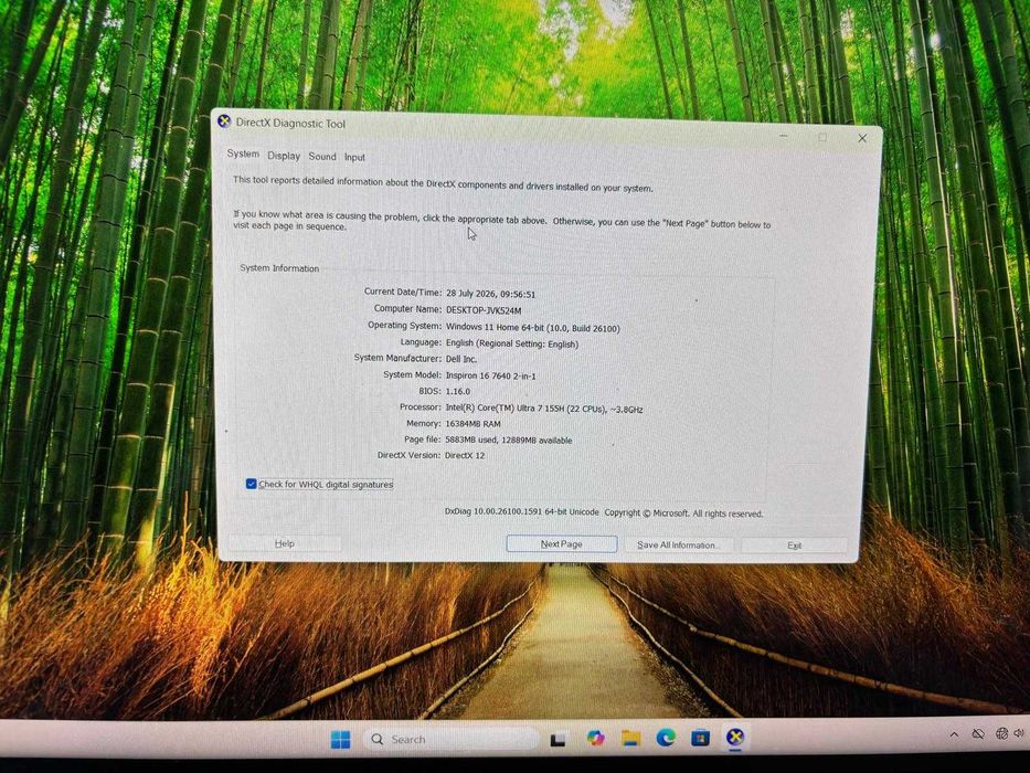 Dell Inspiron 16 7640 2-in-1 | Intel Ultra 7 | 16" FHD+ Touch | 16GB RAM | 512GB SSD
