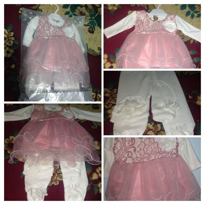 Платье для новорожденных принцесс