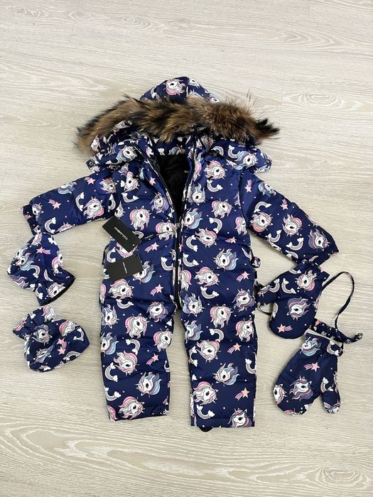 Зимний комбинезон на девочку