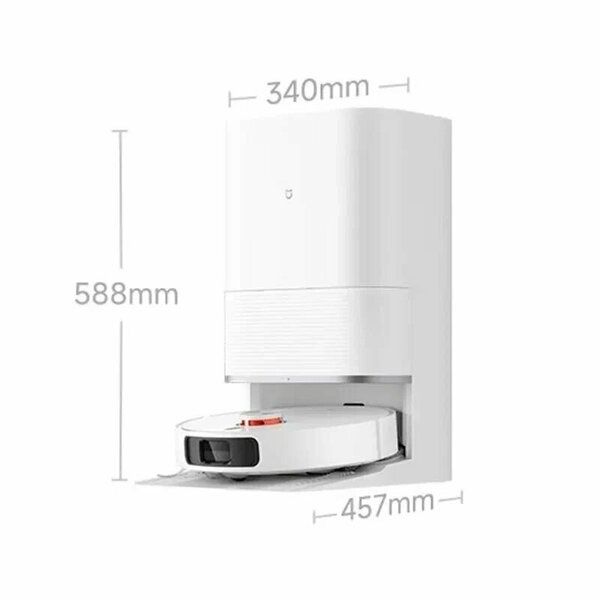 Робот-пылесос "M30S Omni Infinite", сухая и влажная уборка, белый