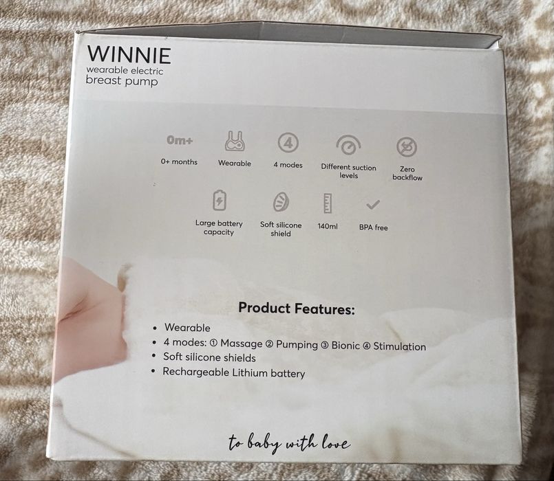 Електрическа помпа за кърма KIKKA BOO HANDS FREE WINNIE MINT