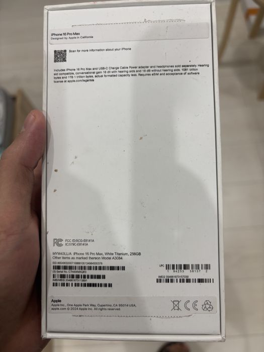 Iphone 16 Pro Max e-Sim