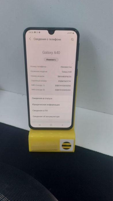 Самсунг А40//без ремонт