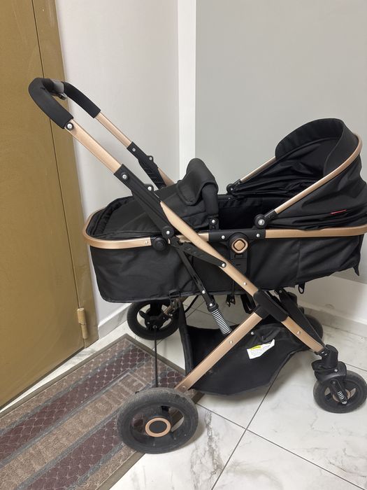 Коляска трансформер Belecoo 321, черный