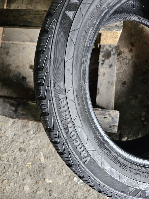 2 anvelope iarna 225 55 17C  Continental 2023 6.3mm