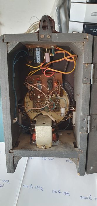 Ceas de perete retro .