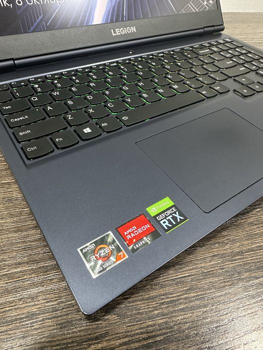 мощный RYZEN 7 ноутбук Lenovo LEGION 5, для игр и графических
