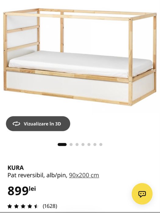 Pat kura ikea + saltea