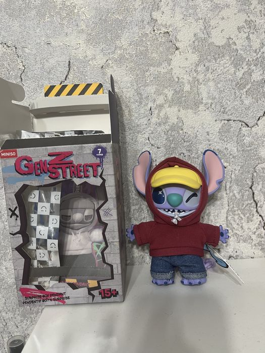 Игрушка стич, GenzStreer, miniso
