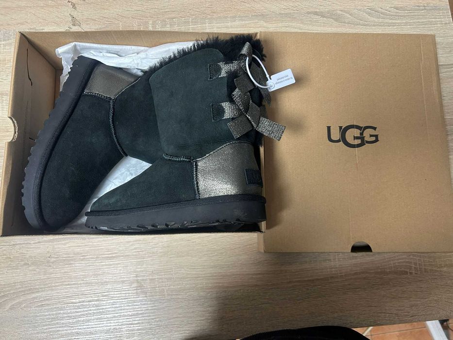 UGG Fundă Ghete de Zăpadă Femei cizme Negru