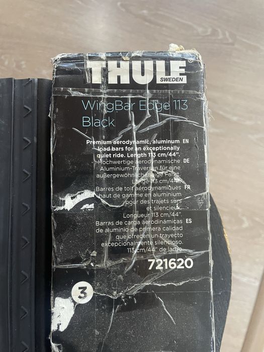 Thule WingBar Edge 113 Black