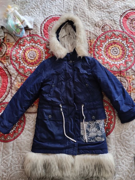 Парка зимняя на девочку