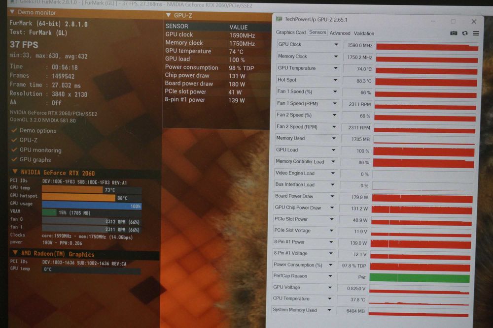 RTX 2060 12GB Palit Dual Nvidia AI GPU видеокарта / вкл. ДДС