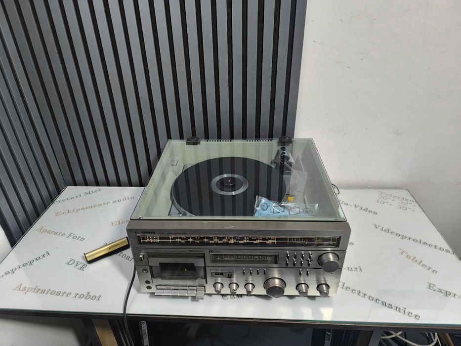Sistem Audio Vintage Kapsch PC 3000 – Radio și Casete, 150W