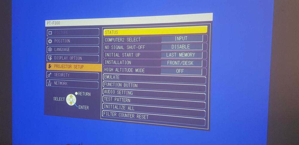 Panasonic PT F 300 E videoproiector 1080p LCD Projector Japan