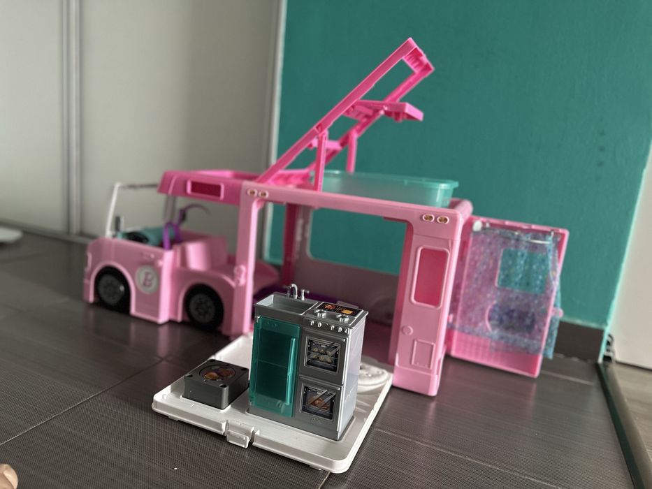 Masina Rulota Barbie 3 in 1