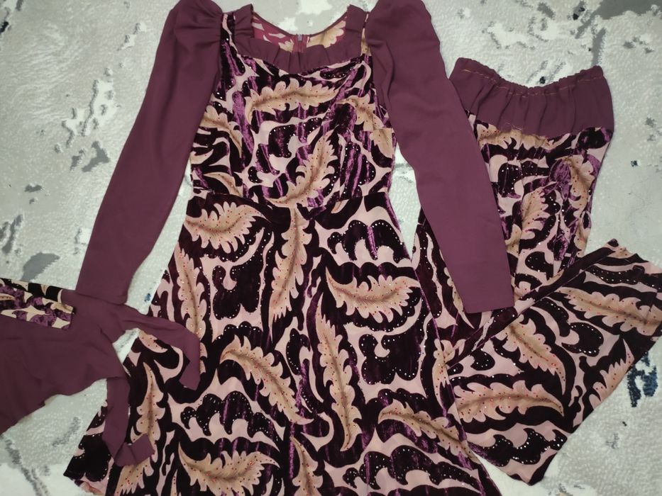 Хайитга хизмат киб юришга кийишга иштон куйне румол Росса чиройли С М