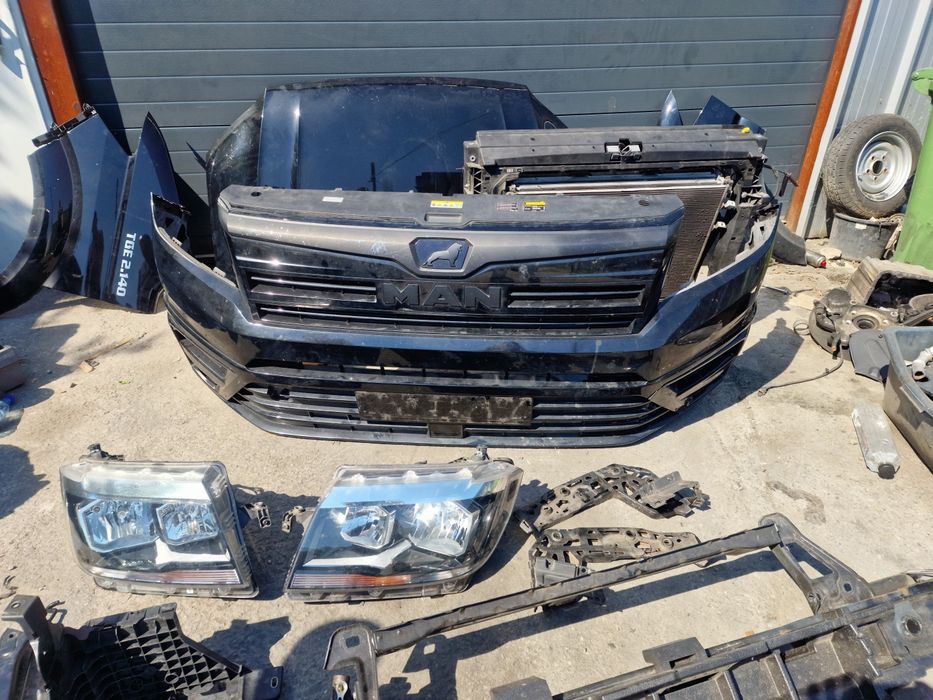Fata completa MAN Tge Vw crafter 2019 bara capota trager far aripa