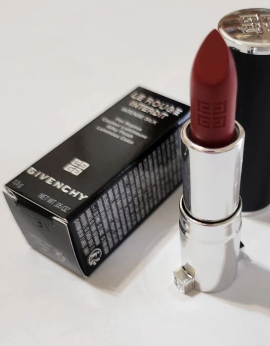 Ruj Givenchy Le Rouge Interdit - 37 Silk Intense  - 1,5 g travel size