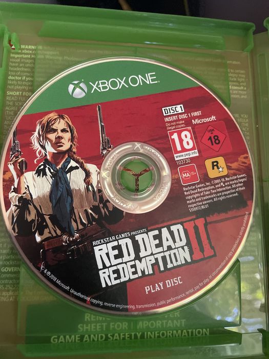 RED DEAD redemption 2 за Xbox one