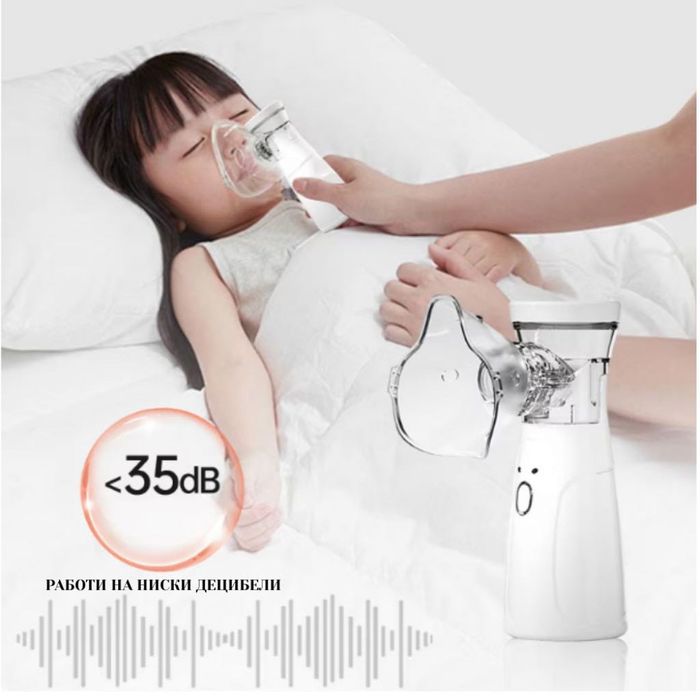 Тих преносим небулизатор Mesh ANK - N3- бърза инхалация у дома