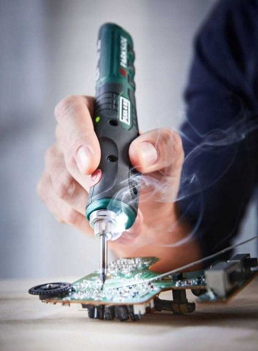 PARKSIDE акумулаторен поялник PLKA 4 C3,4V, със стойка