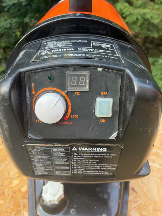 Tun de Caldura Profesional SIP Fireball 74XRDT 20kW Infrarosu Diesel/Parafina cu Termostat