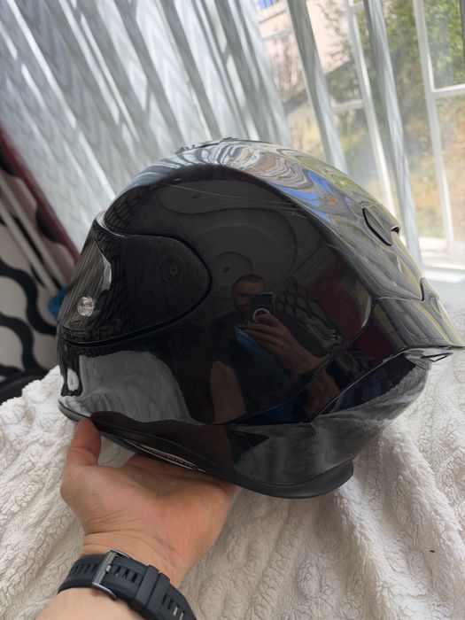 Каска Scorpion Exo-R1 Evo Onyx Air Solid