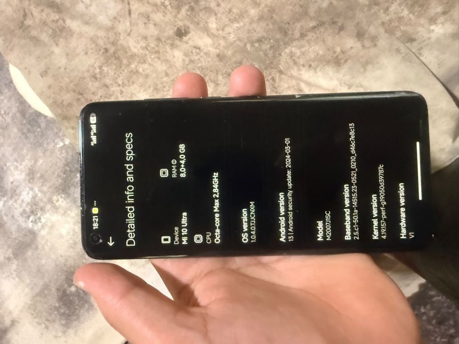 Xiomi Mi 10 ultra
