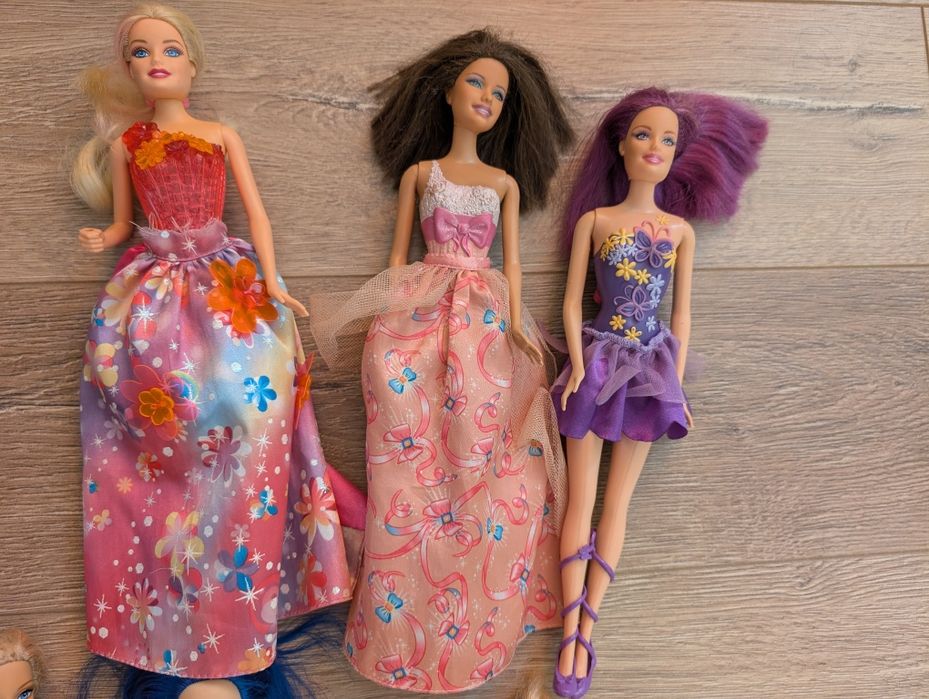 Голям лот оригинални кукли Барби Mattel