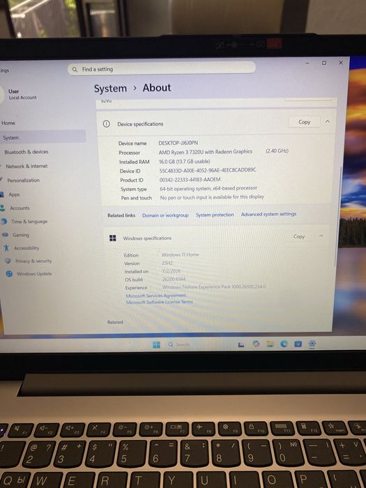 Лаптоп, Lenovo Ideapad 1