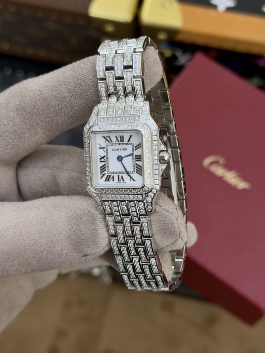 Cartier Panthere Ice Out 27mm