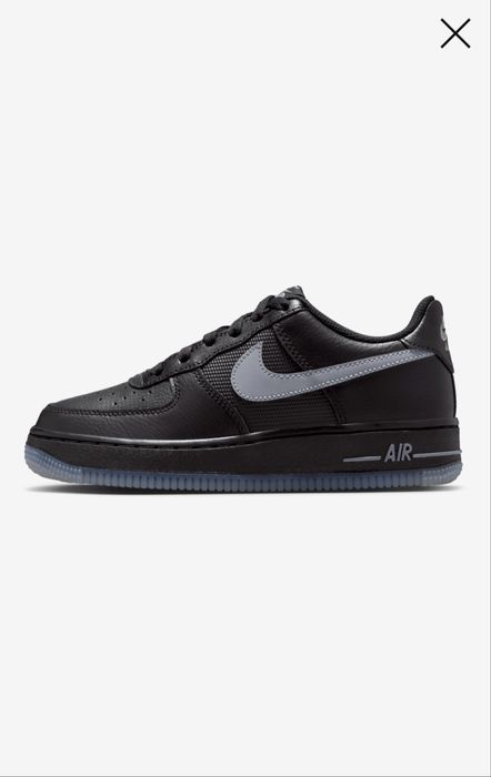 Nike Airforce 1 low Black 36.5 noi in cutie ! Originali !