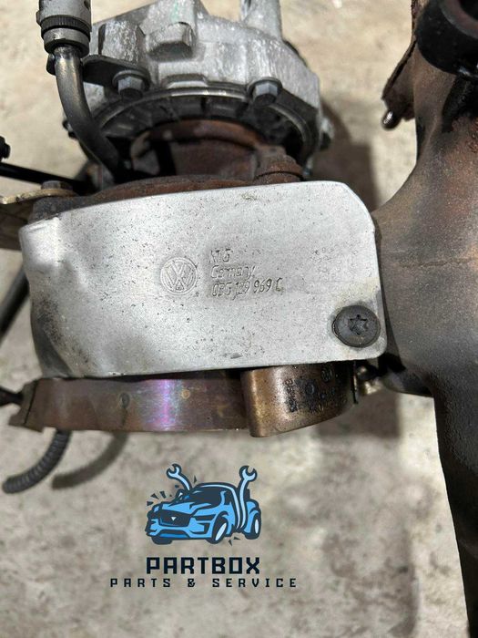 Турбина Audi A3 2.0 дизел 140 hp мотор BMM