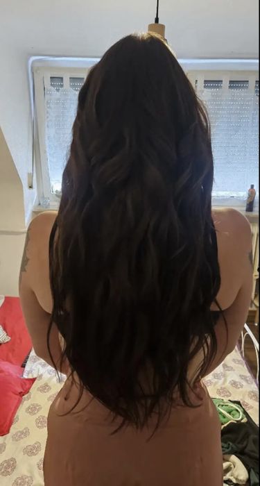 волосы 150 гр 55 см