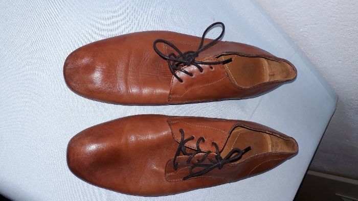 мъжки обувки светло кафяви