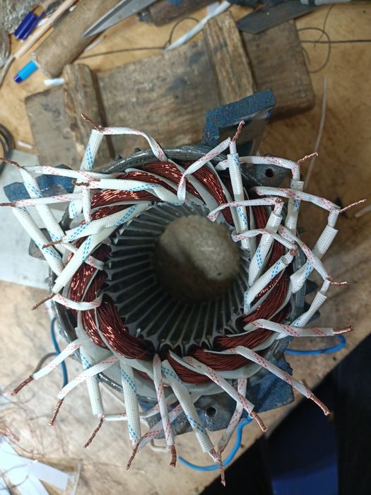 Перемотка ремонт электродвигателей