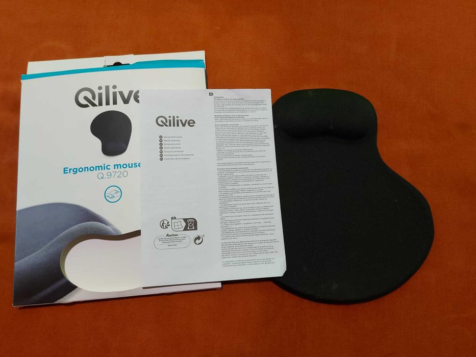 Mouse pad ergonomic model Qilive Q9720, material textil