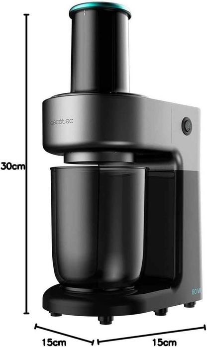 Електрическо ренде CECOTEC Spiral Chef 400, 80W, 4 остриета,Спирала,1л