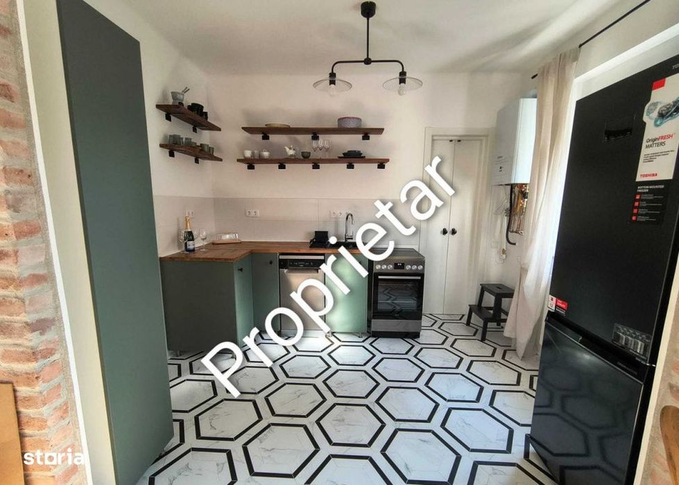 Apartament 2 camere 56mp, etaj 2, finisat modern, Stadion CFR