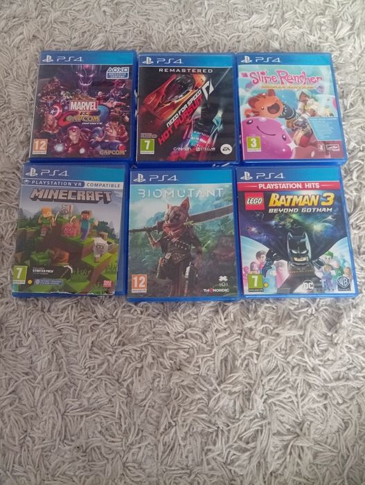 Jocuri PS 4 în stare impecabila