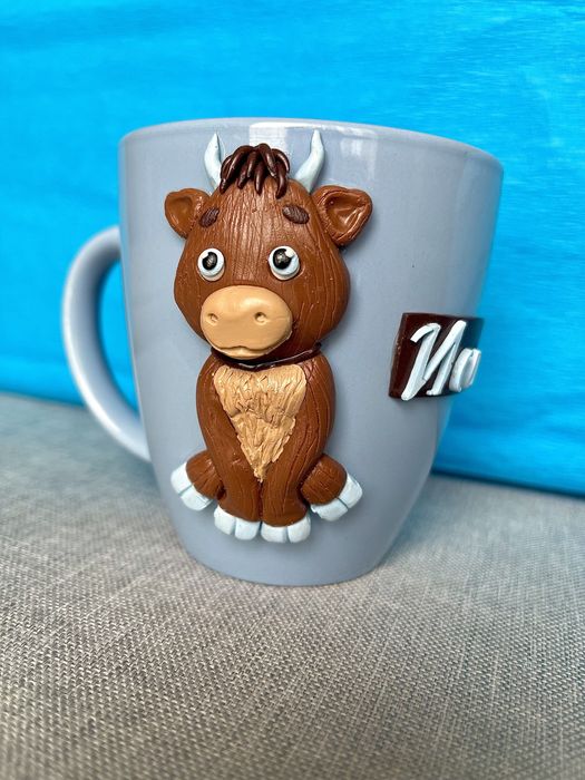 Чаша с полимерна глина