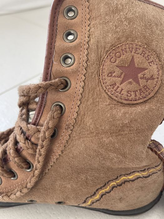 Cizme Converse piele si lana