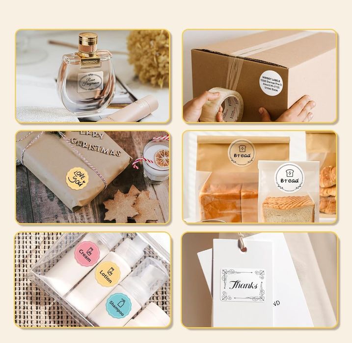 МИНИ принтеры  NIIMBOT B21 , в комплекте с рулоном наклеек .