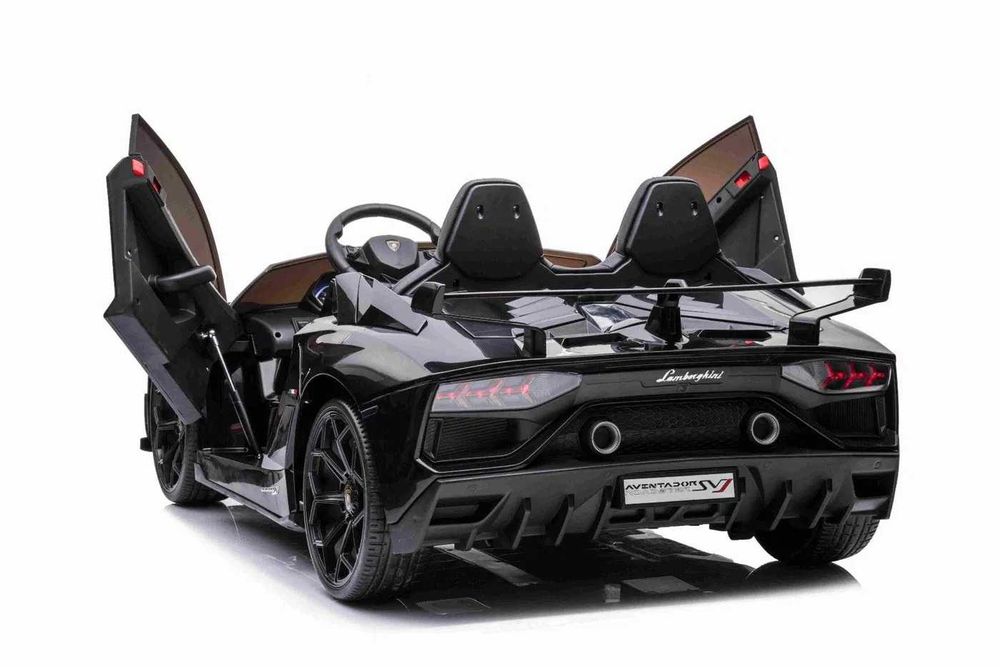 Masinuta electrica Lamborghini SVJ 2x 250w 24V Black edition