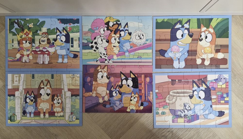 Puzzle-uri Bluey pt 3 ani