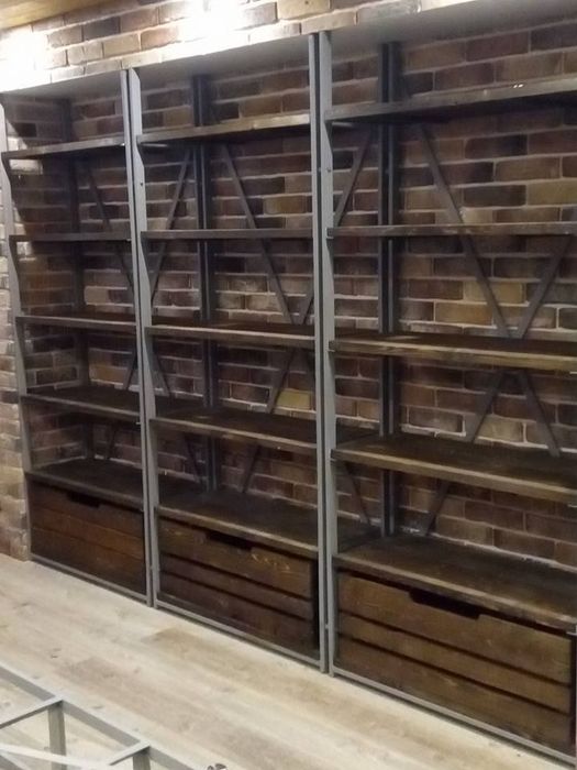 Стеллаж на заказ любая