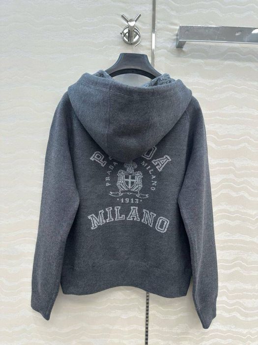 Толстовка зип-худи PRADA